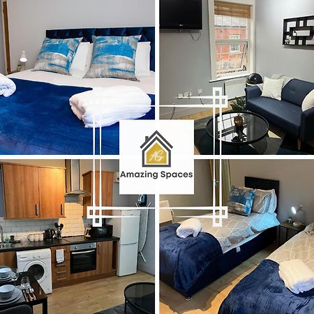 City Centre 2 Bed Flat Sleeps 3 For Work And Leisure With Free Wifi By Amazing Spaces Relocations Ltd وارينغتون المظهر الخارجي الصورة